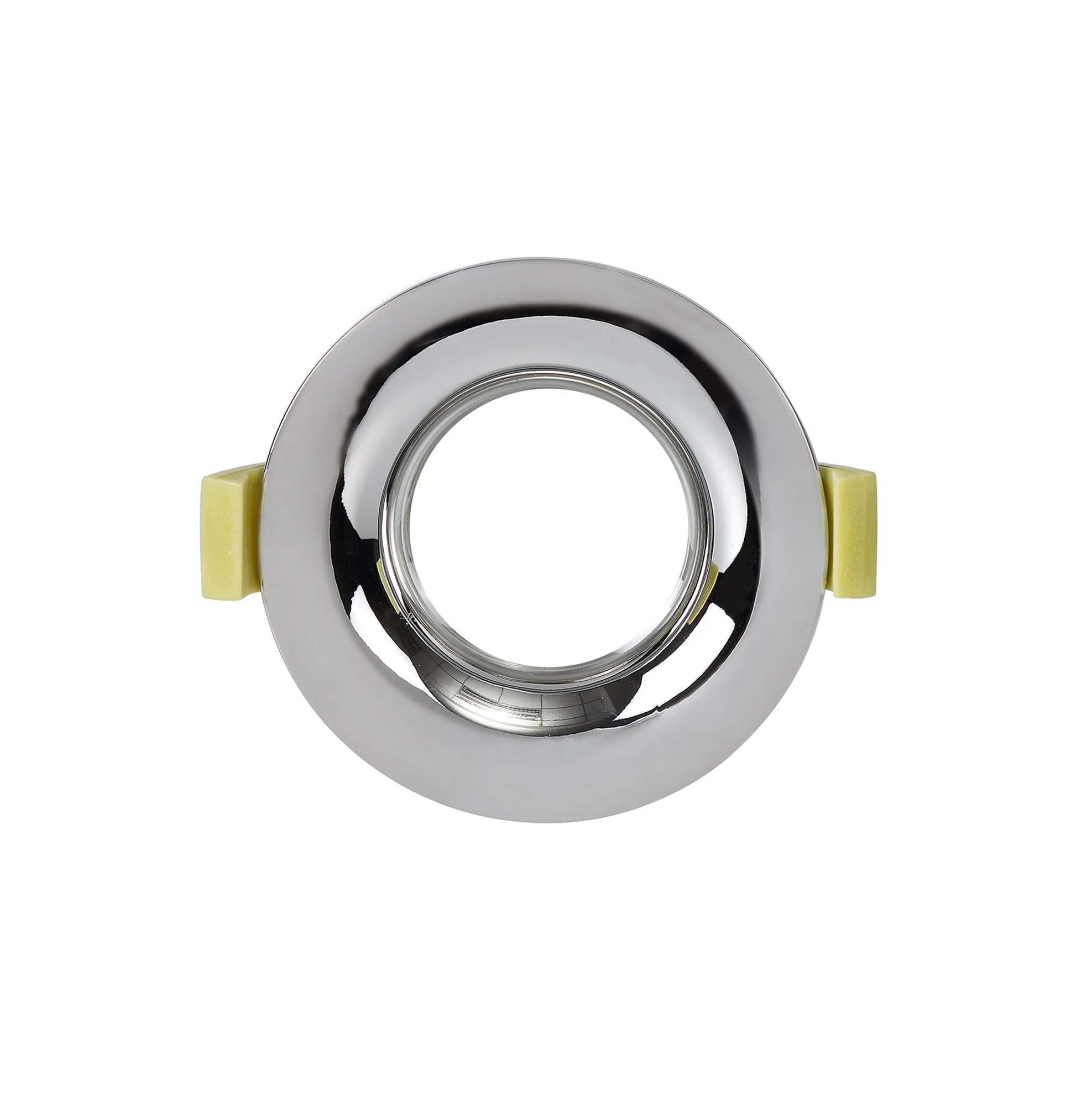 Bruve GU10 Recessed Round Polished Chrome IP65 Downlighter, Cut-Out 68mm DX200402  Dlux Bruve IP65